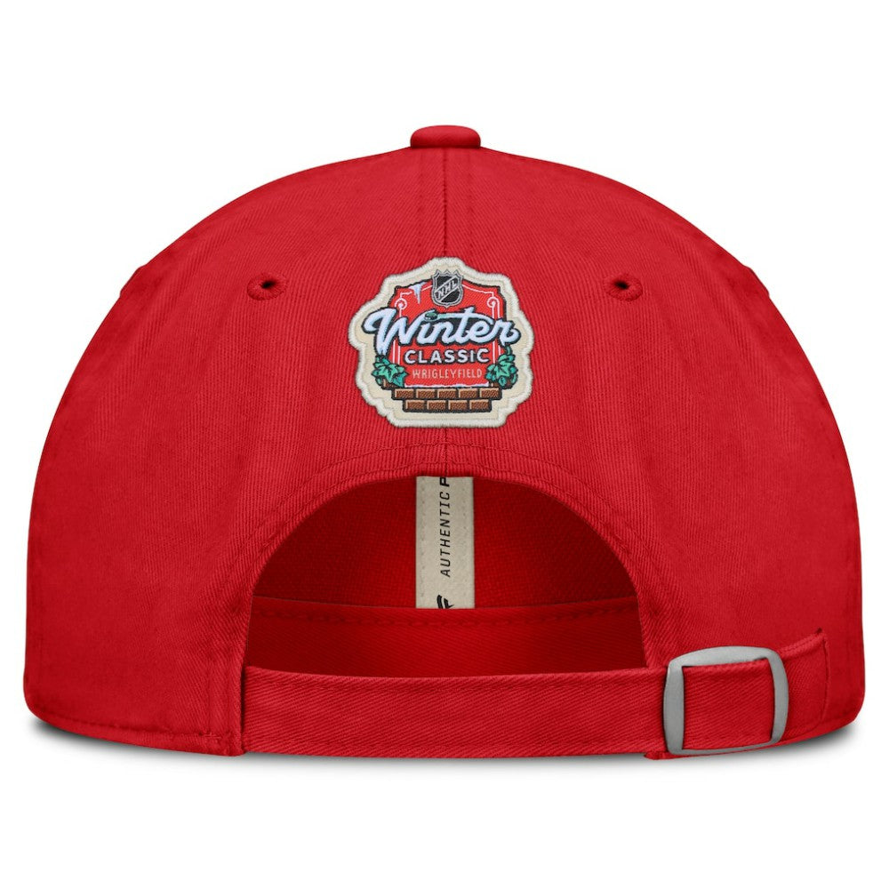 Chicago Blackhawks Fanatics Women's 2025 NHL Winter Classic Adjustable Hat - Red | US 201700109