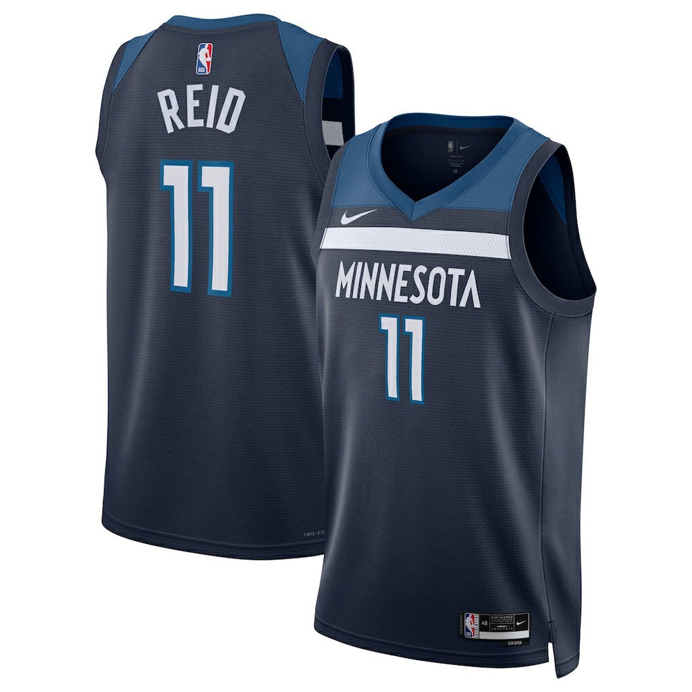 Naz Reid Minnesota Timberwolves Unisex Swingman Replica Jersey Icon Edition Navy - Nike