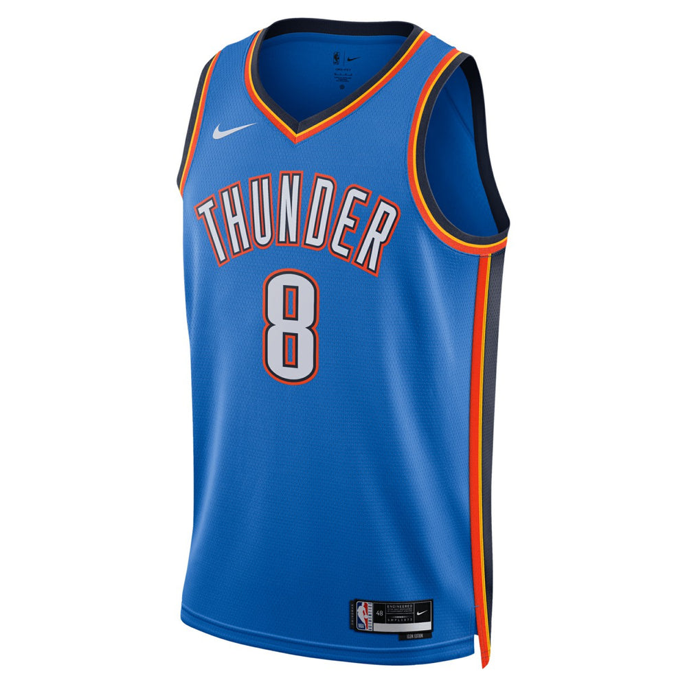 Jalen Williams Oklahoma City Thunder Unisex Swingman Replica Jersey Icon Edition Blue - Nike