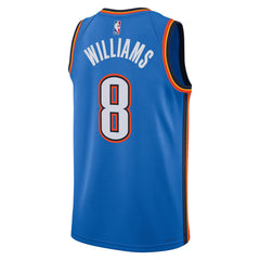 Jalen Williams Oklahoma City Thunder Unisex Swingman Replica Jersey Icon Edition Blue - Nike