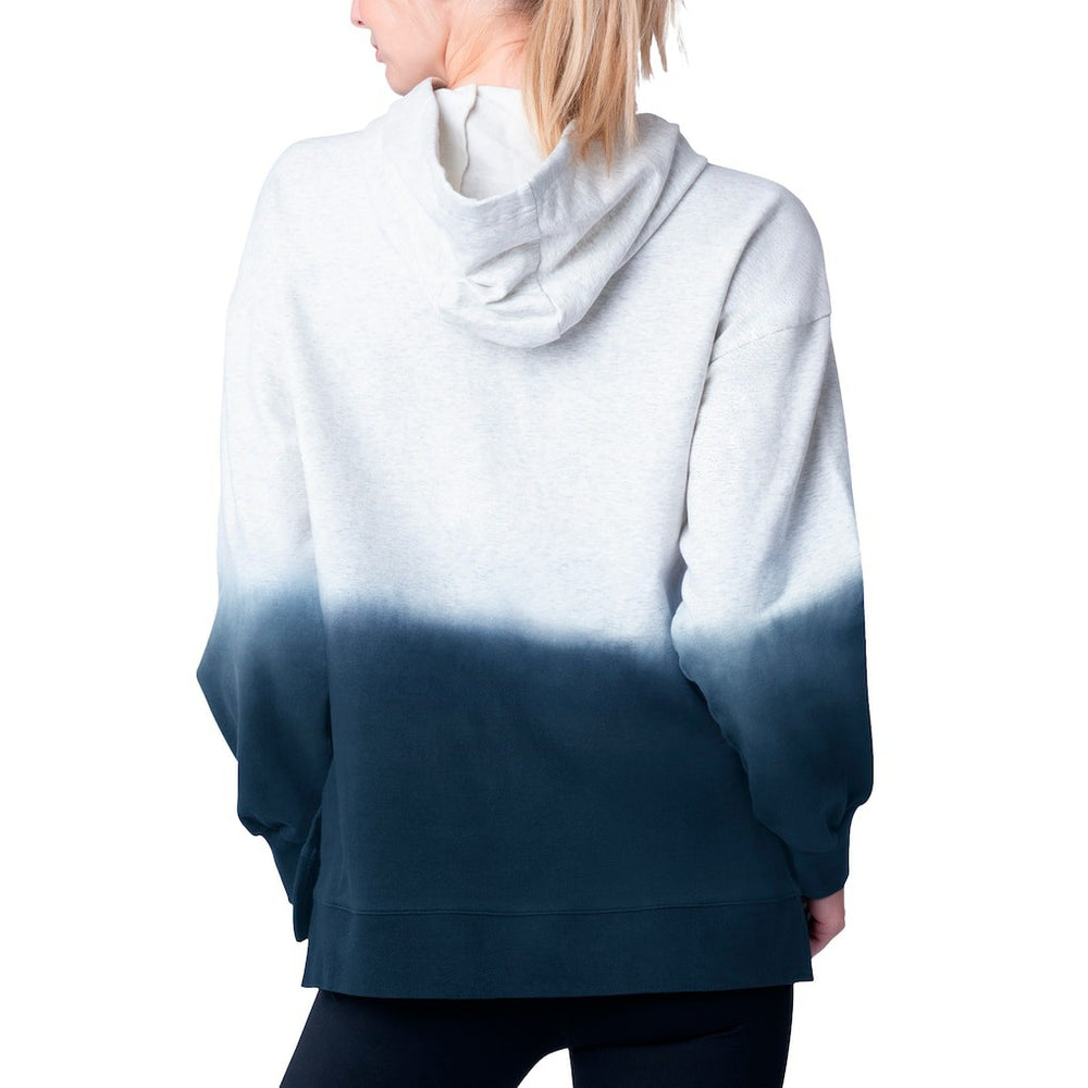 Dallas Cowboys MSX by Michael Strahan Women's Daniela Pullover Hoodie - Heather Gray/Navy Hoodies