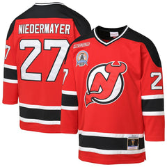 Scott Niedermayer New Jersey Devils Mitchell & Ness Youth  1999/00 Power Play Player Jersey - Red | US 201700175