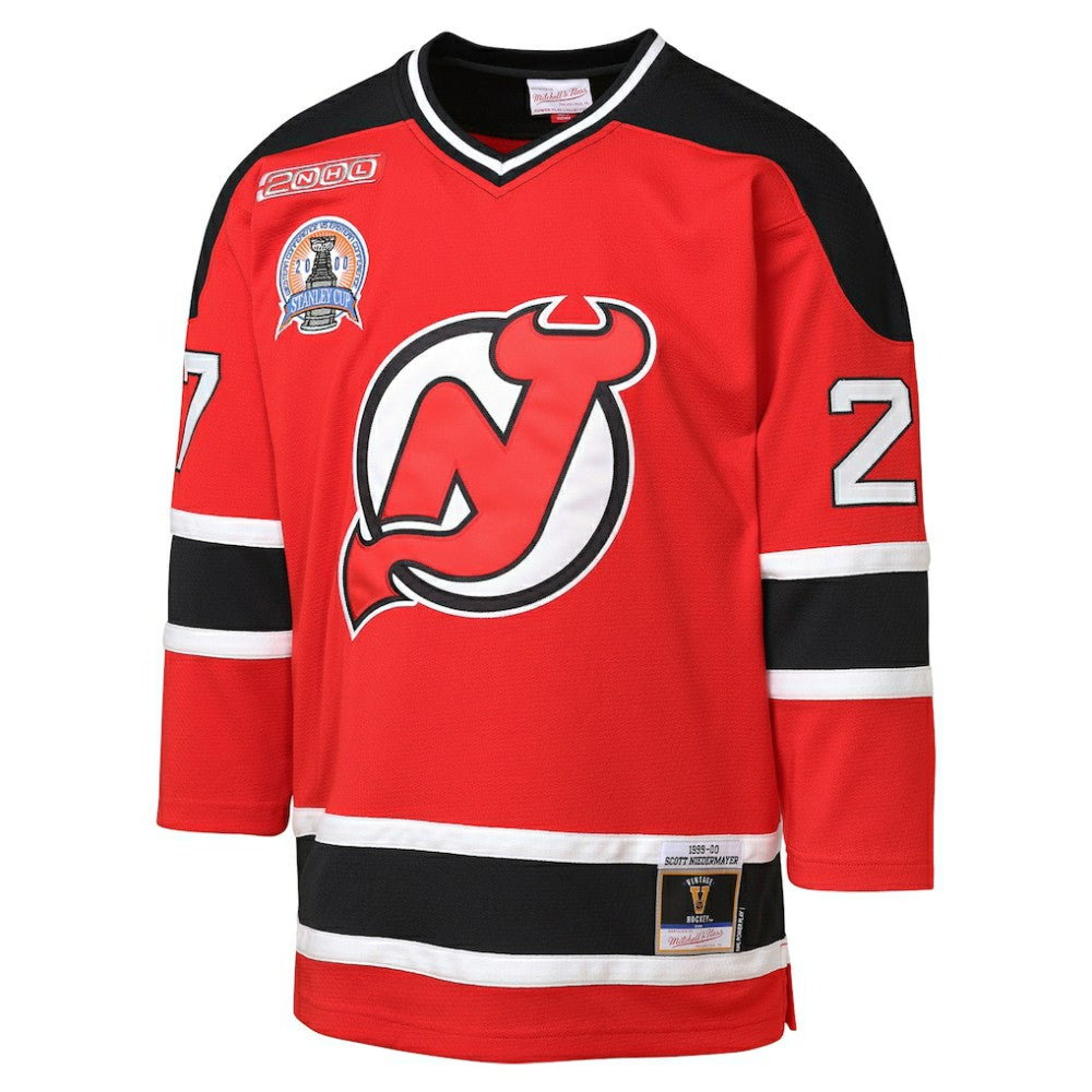 Scott Niedermayer New Jersey Devils Mitchell & Ness Youth  1999/00 Power Play Player Jersey - Red | US 201700175