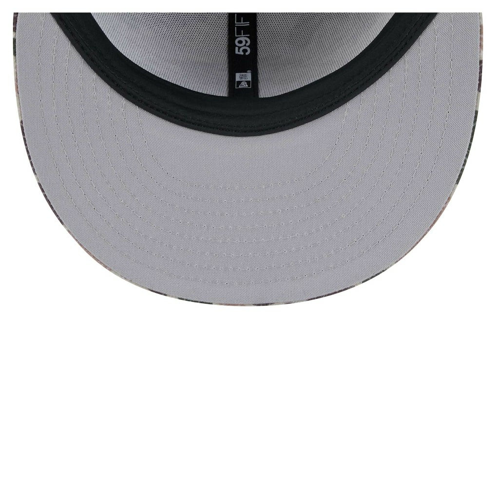 Los Angeles Chargers New Era Geo Camo 59FIFTY Fitted Hat