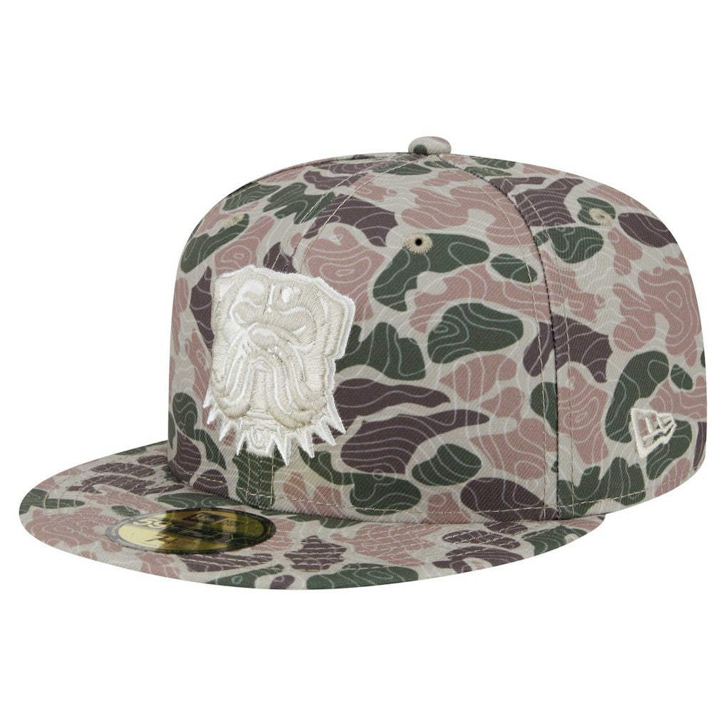 Cleveland Browns New Era Geo Camo 59FIFTY Fitted Hat