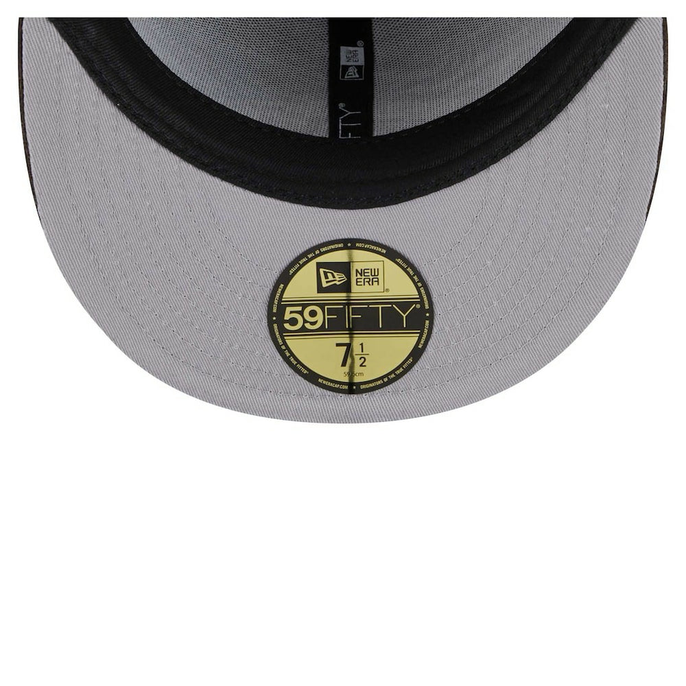 Miami Dolphins New Era Choco Cord 59FIFTY Fitted Hat - Brown Hats