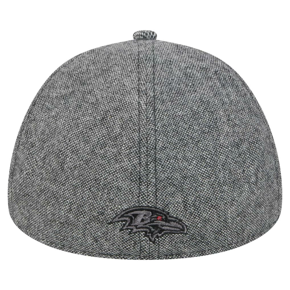 Baltimore Ravens New Era Peaky Duckbill Fitted Hat - Gray Hats