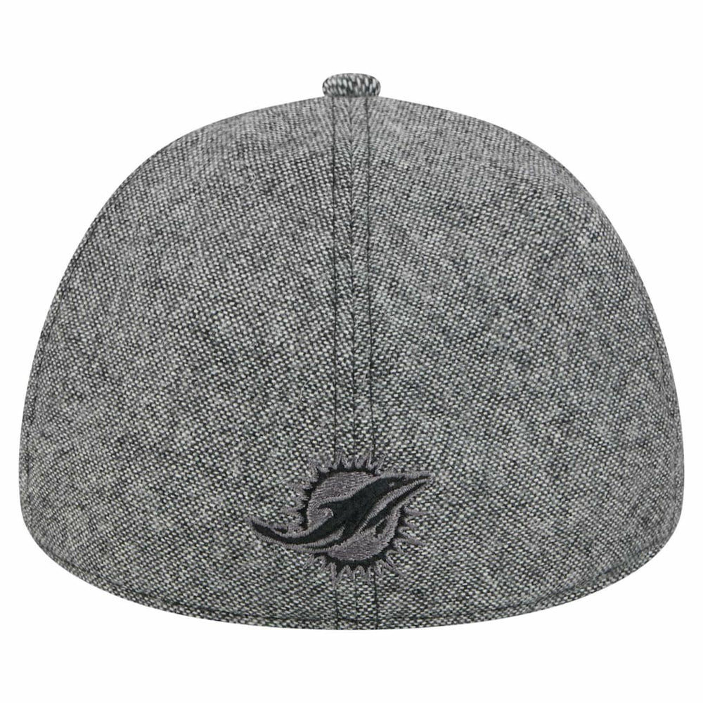 Miami Dolphins New Era Peaky Duckbill Fitted Hat - Gray Hats