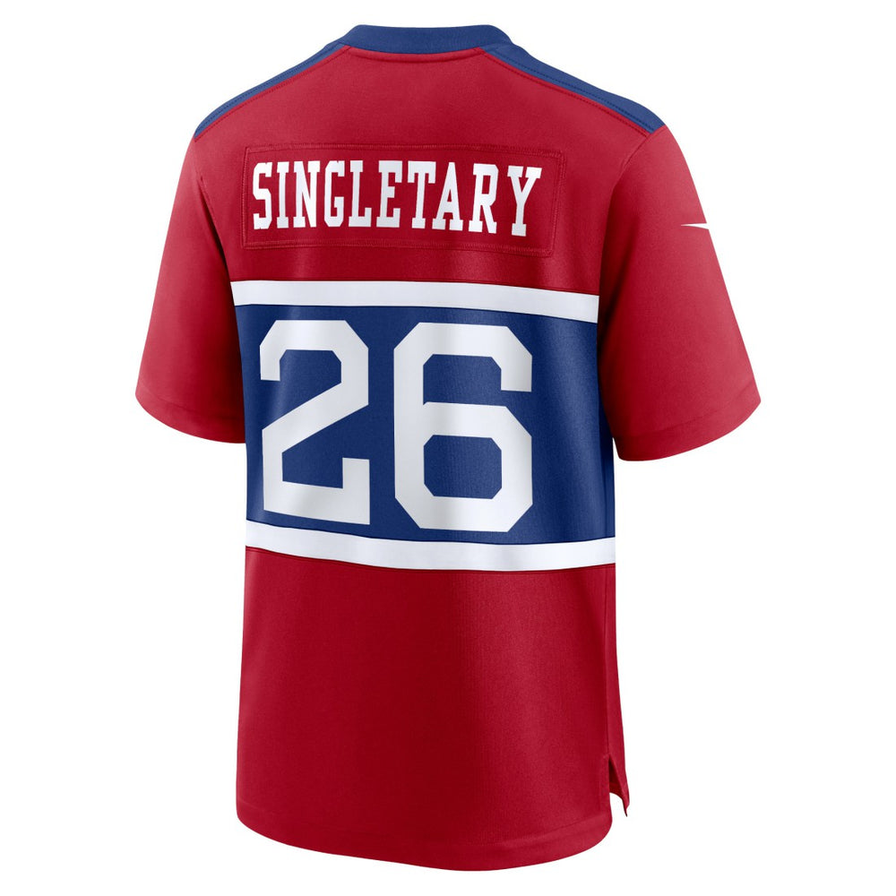 Devin Singletary New York Giants Youth Game Jersey - Red Jerseys