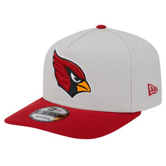 Arizona Cardinals New Era Decent 9FIFTY A-Frame Snapback Hat - Stone Hats