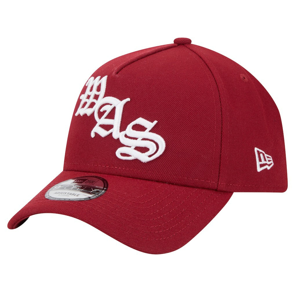 Washington Commanders New Era Mystic 9FORTY A-Frame Adjustable Hat - Burgundy Hats