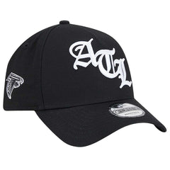 Atlanta Falcons New Era Mystic 9FORTY A-Frame Adjustable Hat - Black Hats