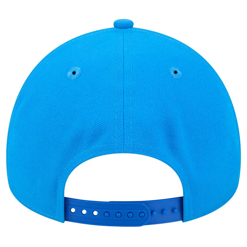 Detroit Lions New Era Mystic 9FORTY A-Frame Adjustable Hat - Blue Hats