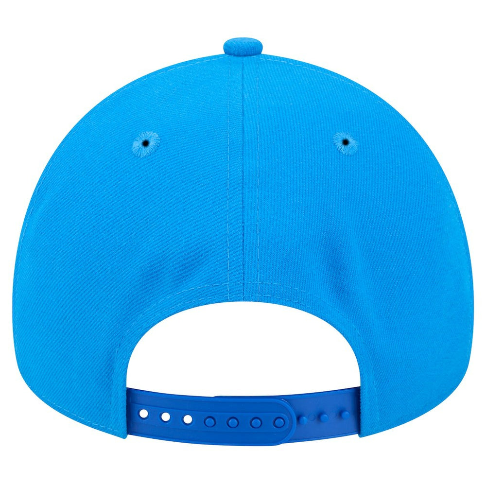 Detroit Lions New Era Mystic 9FORTY A-Frame Adjustable Hat - Blue Hats
