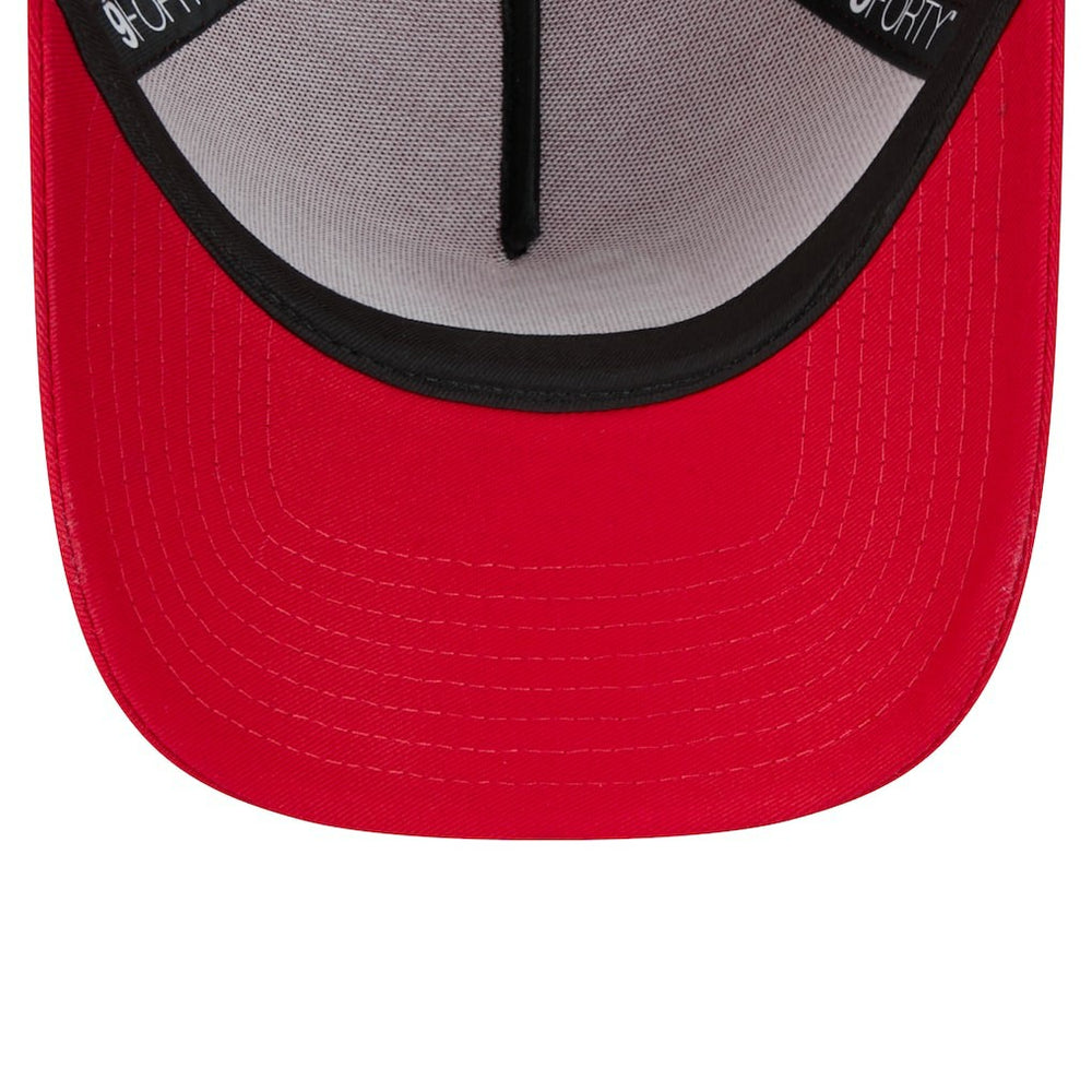 San Francisco 49ers New Era Mystic 9FORTY A-Frame Adjustable Hat - Scarlet Hats