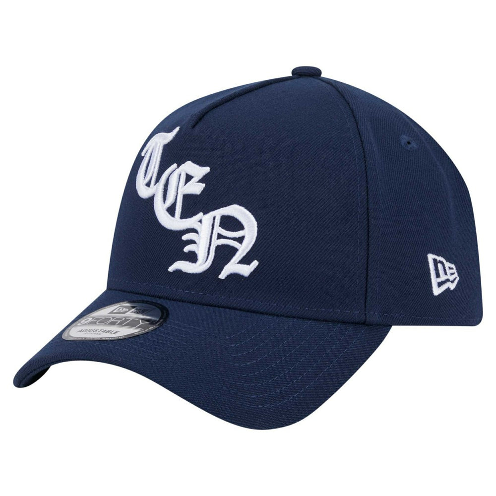 Tennessee Titans New Era Mystic 9FORTY A-Frame Adjustable Hat - Navy Hats