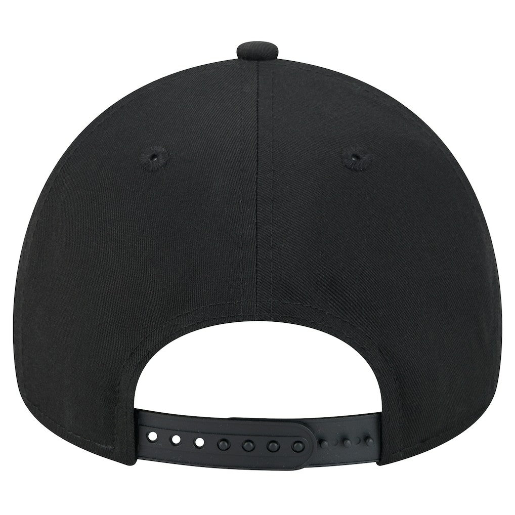 Pittsburgh Steelers New Era Mystic 9FORTY A-Frame Adjustable Hat - Black Hats