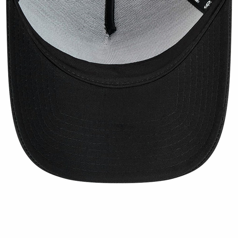 Washington Commanders New Era Domain 9FORTY A-Frame Trucker Adjustable Hat - Black Hats