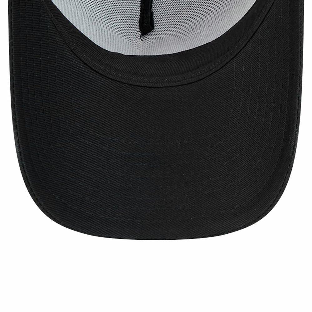 Kansas City Chiefs New Era Domain 9FORTY A-Frame Trucker Adjustable Hat - Black Hats
