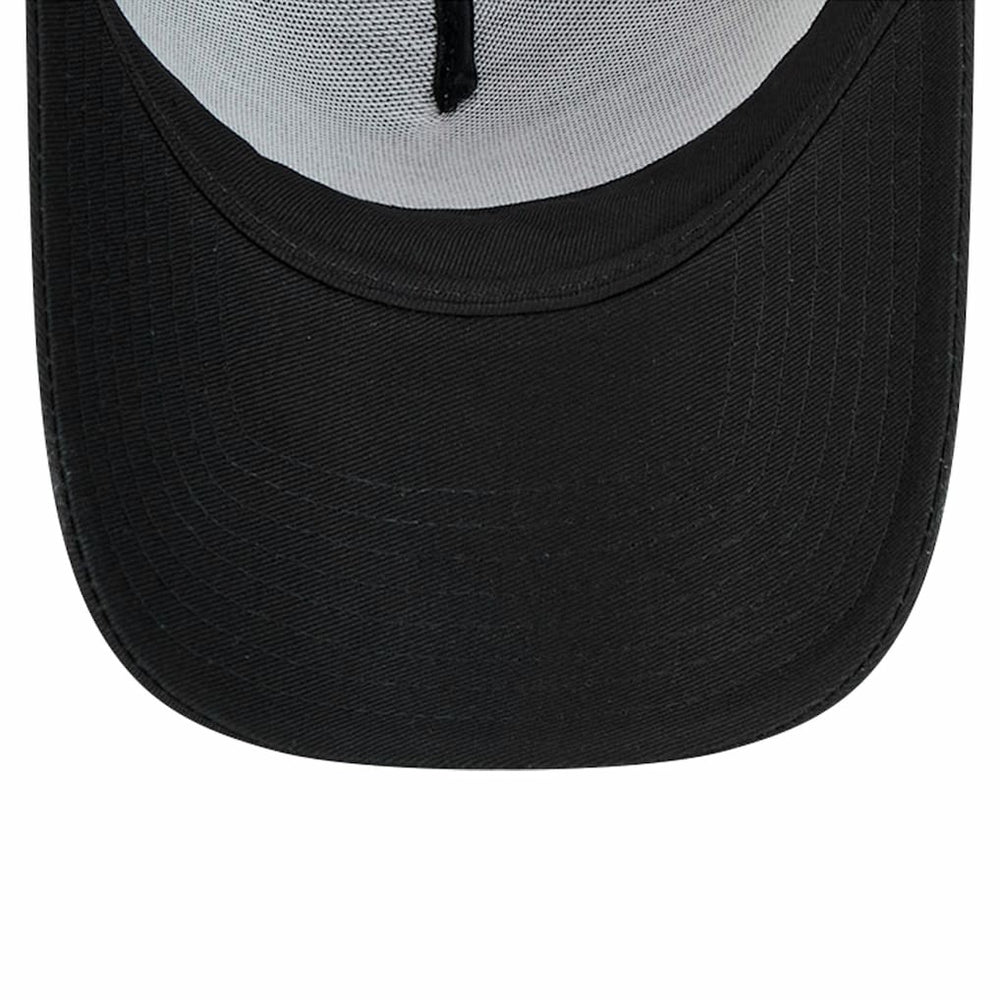 Las Vegas Raiders New Era Domain 9FORTY A-Frame Trucker Adjustable Hat - Black Hats