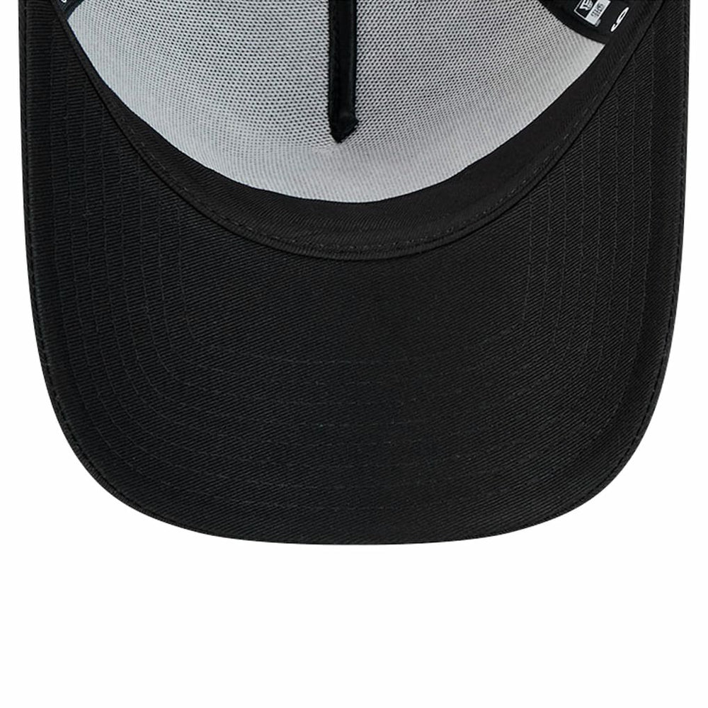 New York Giants New Era Domain 9FORTY A-Frame Trucker Adjustable Hat - Black Hats