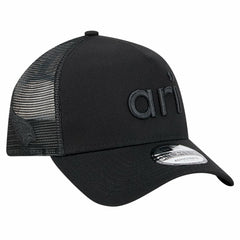 Arizona Cardinals New Era Domain 9FORTY A-Frame Trucker Adjustable Hat - Black Hats