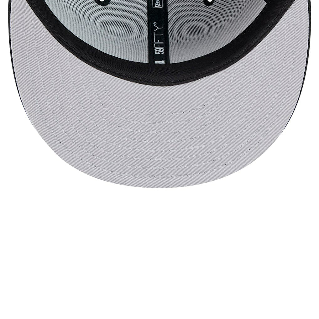 Detroit Lions New Era Flawless 59FIFTY Fitted Hat - Black Hats