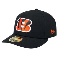 Cincinnati Bengals New Era Omaha Low Profile 59FIFTY Fitted Hat - Black Hats