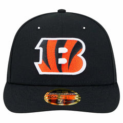 Cincinnati Bengals New Era Omaha Low Profile 59FIFTY Fitted Hat - Black Hats