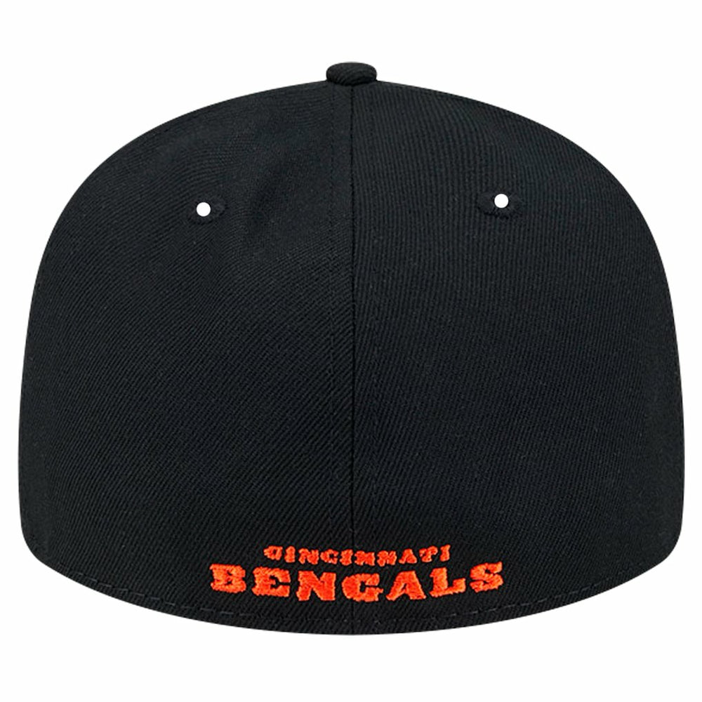 Cincinnati Bengals New Era Omaha Low Profile 59FIFTY Fitted Hat - Black Hats