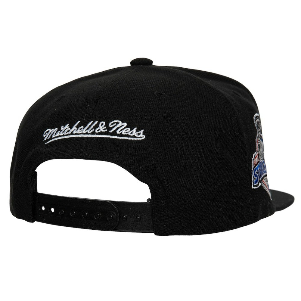 Anaheim Ducks Mitchell & Ness Core Top Spot Snapback Hat - Black | US 201700825
