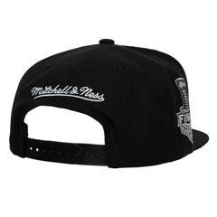 Pittsburgh Penguins Mitchell & Ness Core Top Spot Snapback Hat - Black | US 201700832
