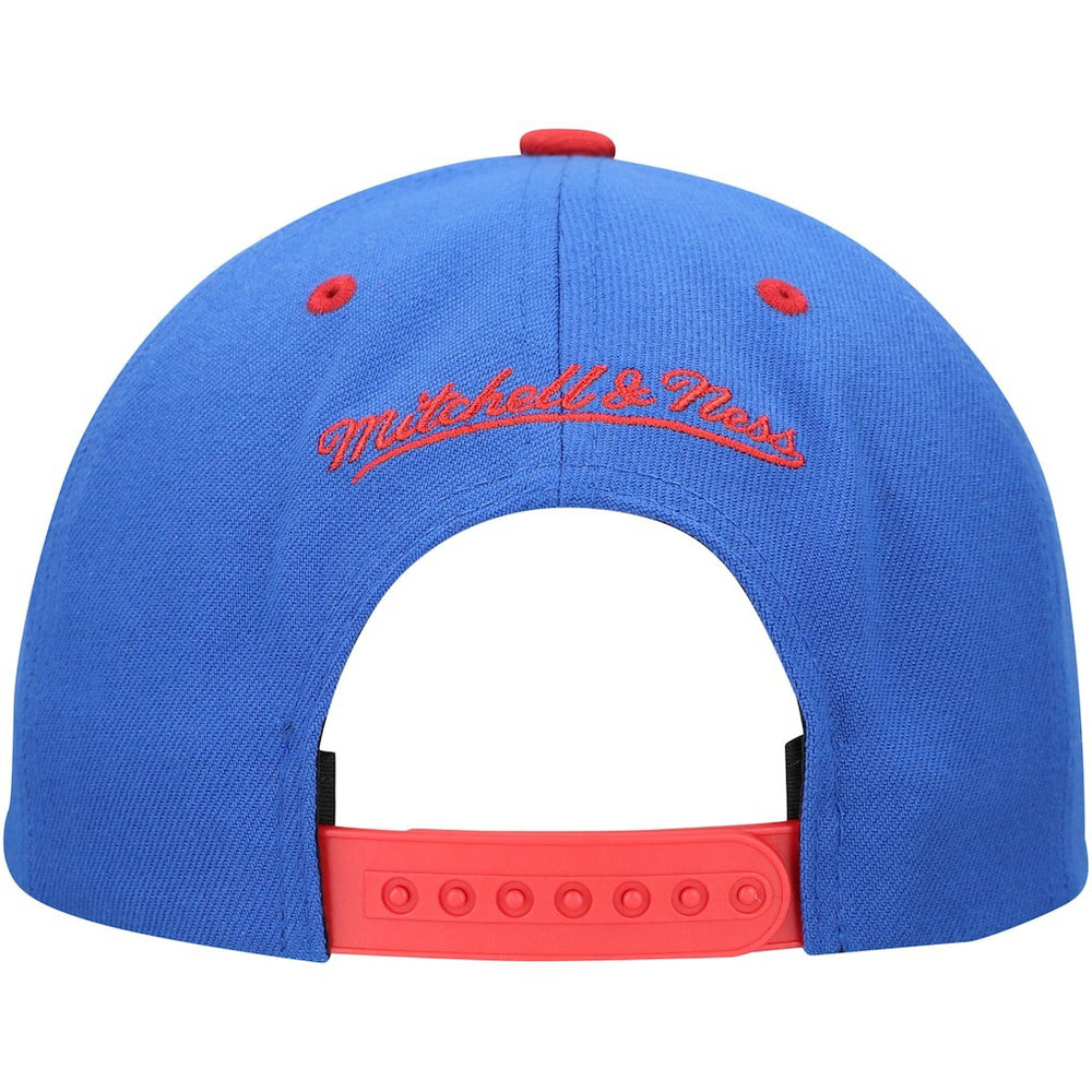 Philadelphia 76ers All In 2.0 Pro Crown Snapback Hat Royal - Mitchell & Ness