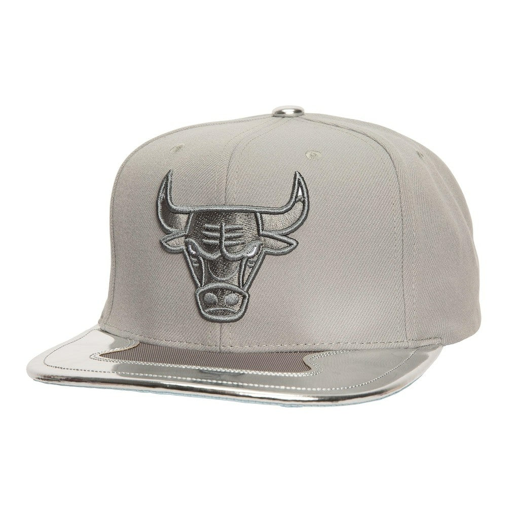 Chicago Bulls Day 11 Snapback Hat Gray - Mitchell & Ness