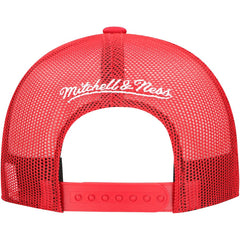 Chicago Bulls Core Evergreen OTC Trucker Adjustable Hat Red - Mitchell & Ness