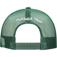 Milwaukee Bucks Core Evergreen OTC Trucker Adjustable Hat Hunter Green - Mitchell & Ness