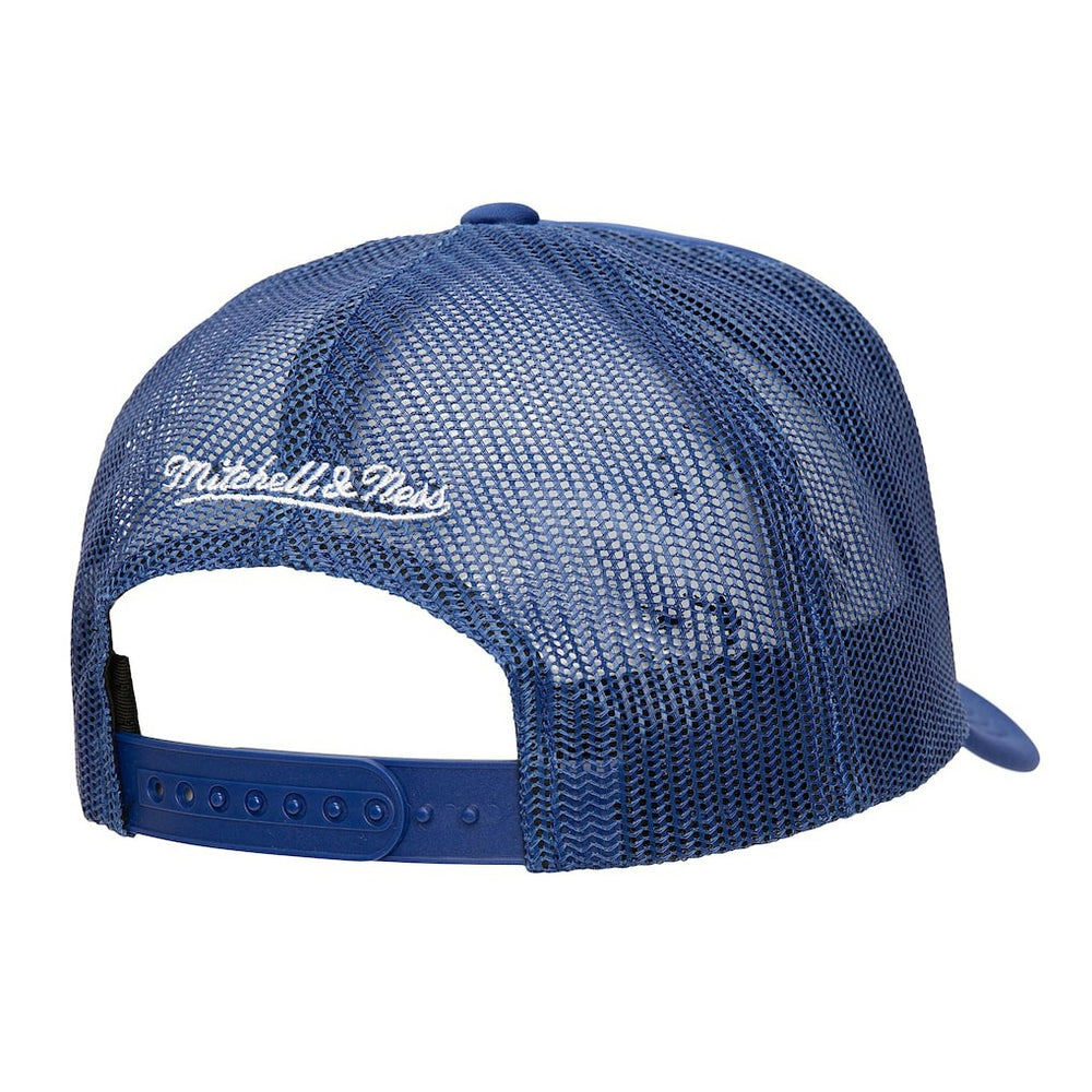 Philadelphia 76ers Core Evergreen OTC Trucker Adjustable Hat Royal - Mitchell & Ness