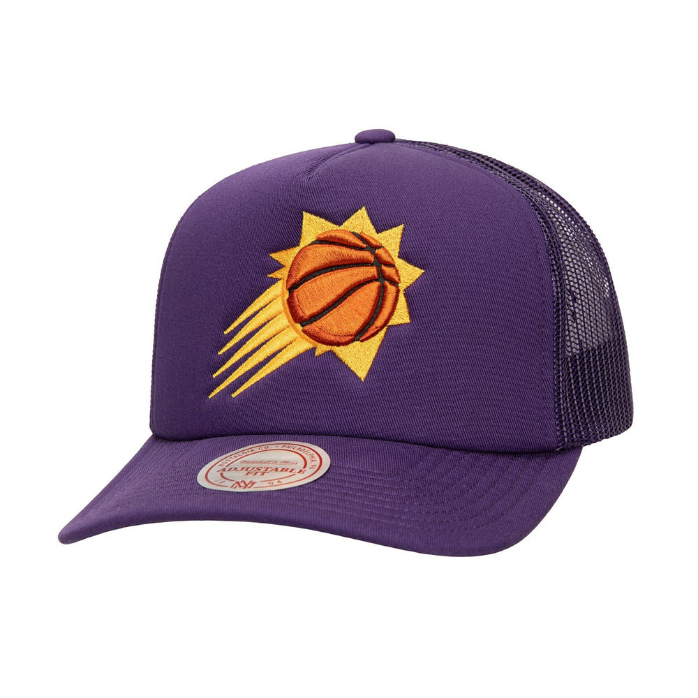 Phoenix Suns Core Evergreen OTC Trucker Adjustable Hat Purple - Mitchell & Ness