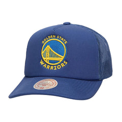 Golden State Warriors Core Evergreen OTC Trucker Adjustable Hat Royal - Mitchell & Ness