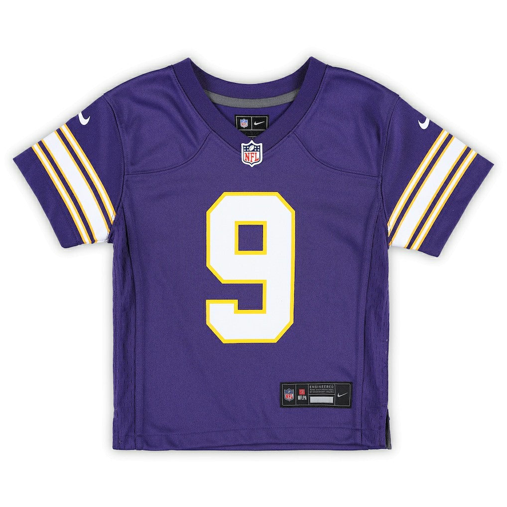 J.J. McCarthy Minnesota Vikings Preschool Classic Player Game Jersey - Purple Jerseys