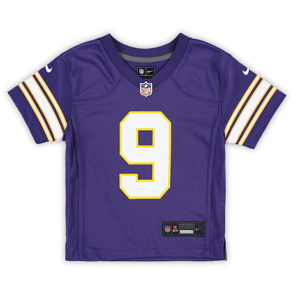 J.J. McCarthy Minnesota Vikings Preschool Classic Player Game Jersey - Purple Jerseys