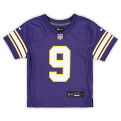 J.J. McCarthy Minnesota Vikings Preschool Classic Player Game Jersey - Purple Jerseys