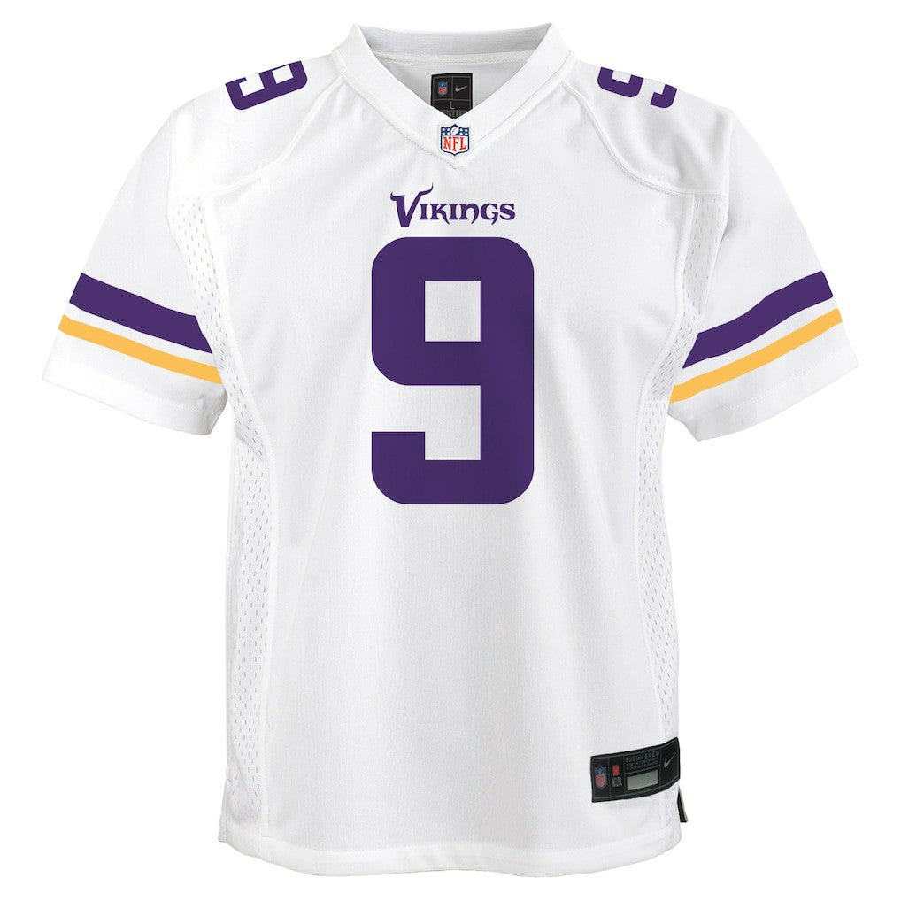 J.J. McCarthy Minnesota Vikings Youth Game Jersey - White Jerseys