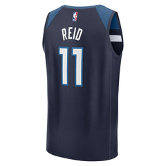 Naz Reid Minnesota Timberwolves Fast Break Replica Player Jersey Icon Edition Navy - Fanatics
