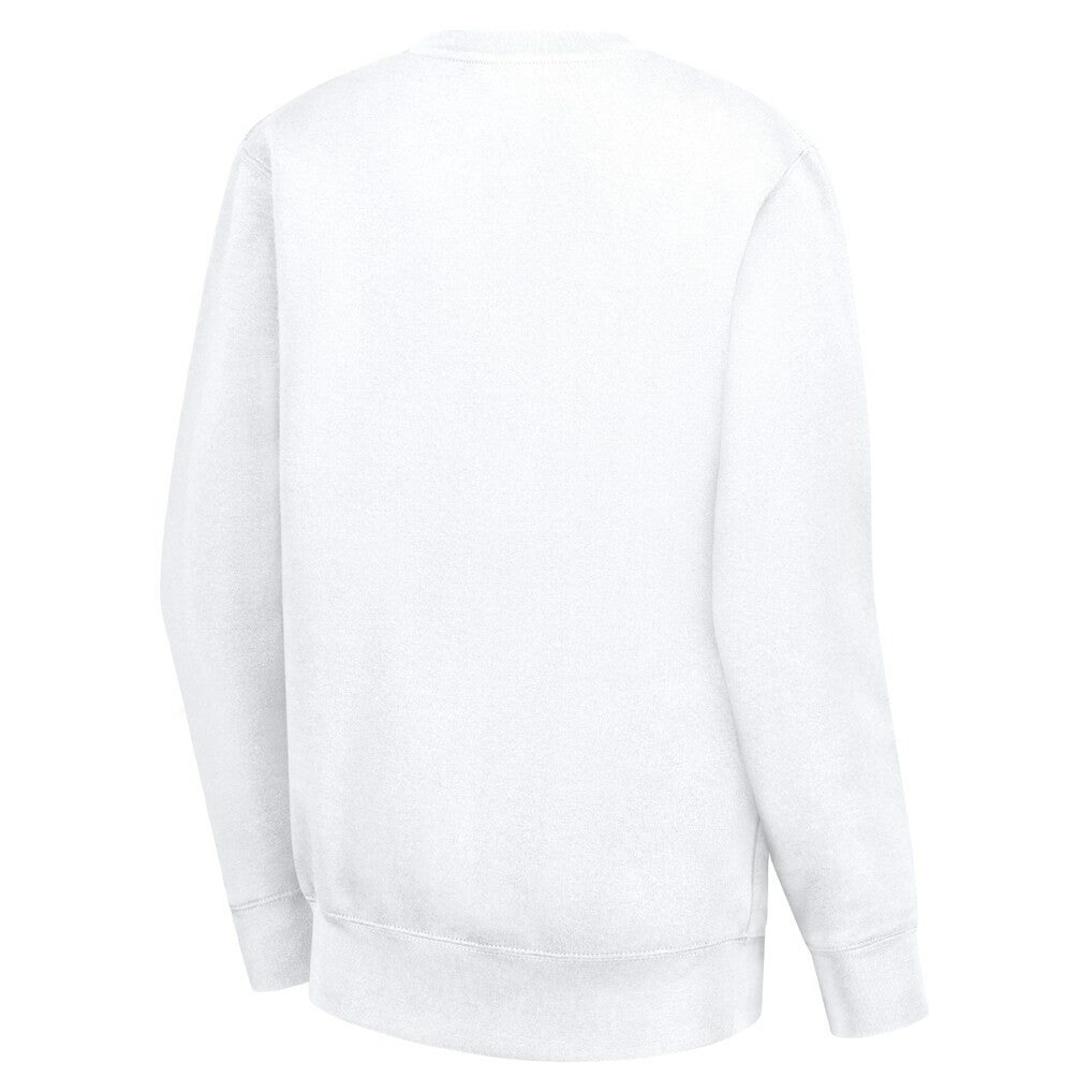 Green Bay Packers G-III 4Her by Carl Banks Women's Leopard Heart Pullover Sweatshirt - White Pullover