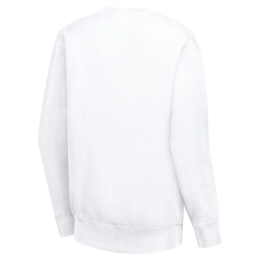 Kansas City Chiefs G-III 4Her by Carl Banks Women's Leopard Heart Pullover Sweatshirt - White Pullover