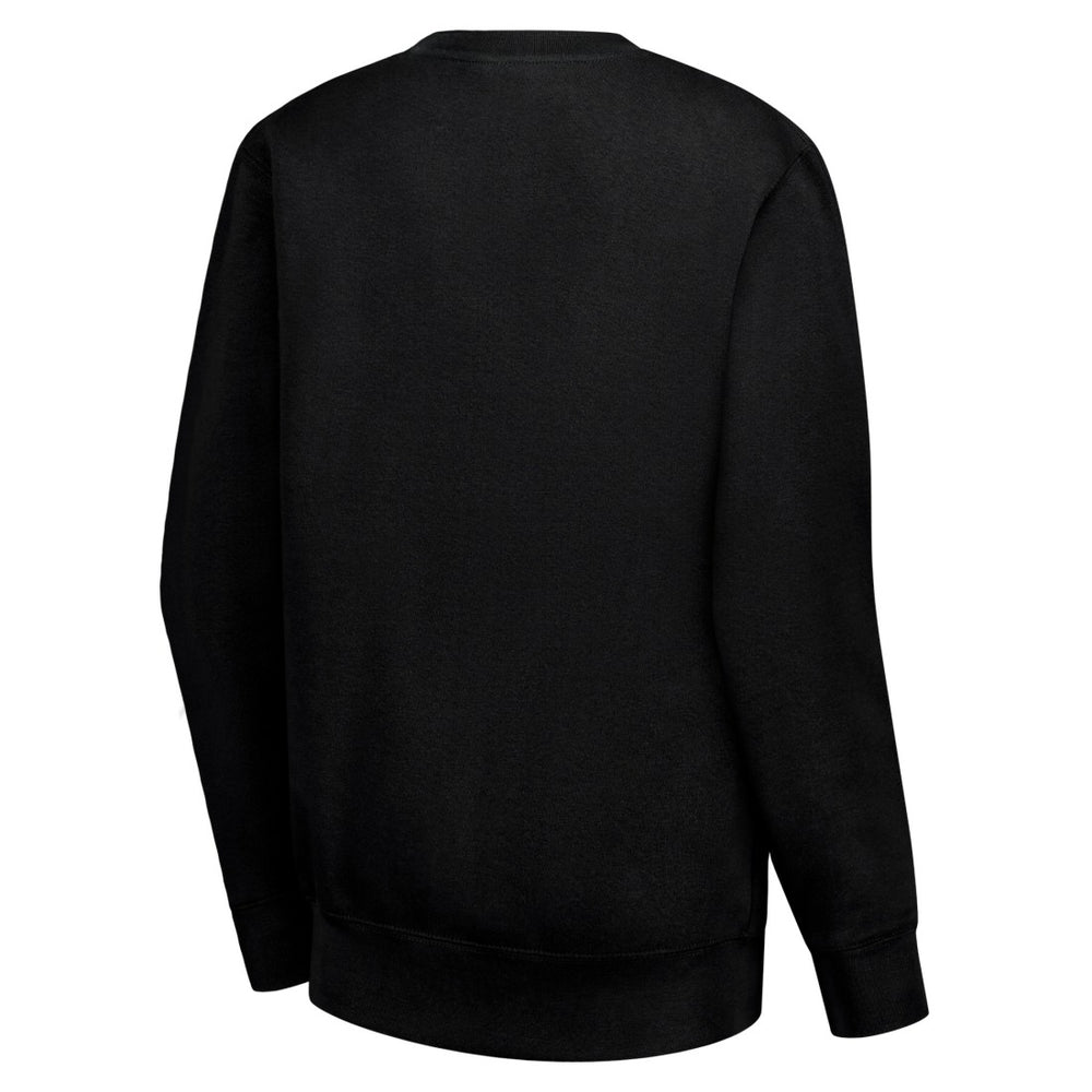 Detroit Lions G-III 4Her by Carl Banks Women's Leopard Heart Pullover Sweatshirt - Black Pullover