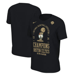 Boston Celtics Women's 18-Time NBA Finals Champions Locker Room T-Shirt Black - Nike