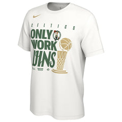Boston Celtics 2024 NBA Finals Champions Celebration Parade T-Shirt White - Nike
