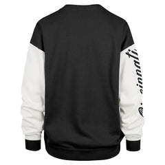 Cincinnati Bengals '47 Women's Double Header Rise Andie Pullover Sweatshirt - Black Pullover